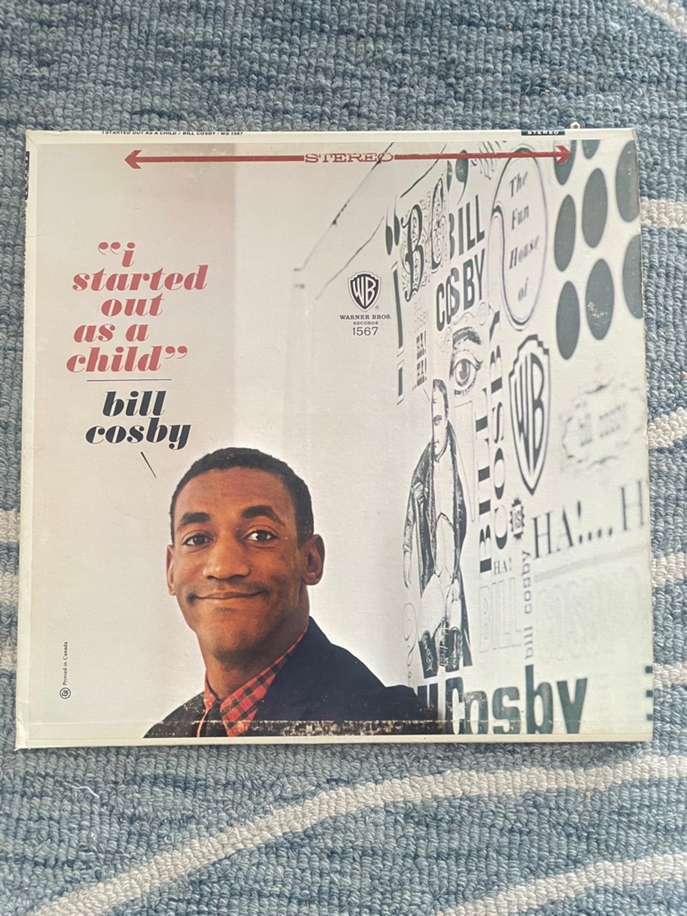 $3/$30 Bill Cosby Vintage Vinyl Record Album - 'I Started Out as a Child'